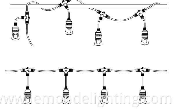 waterproof Festival Led String Lights